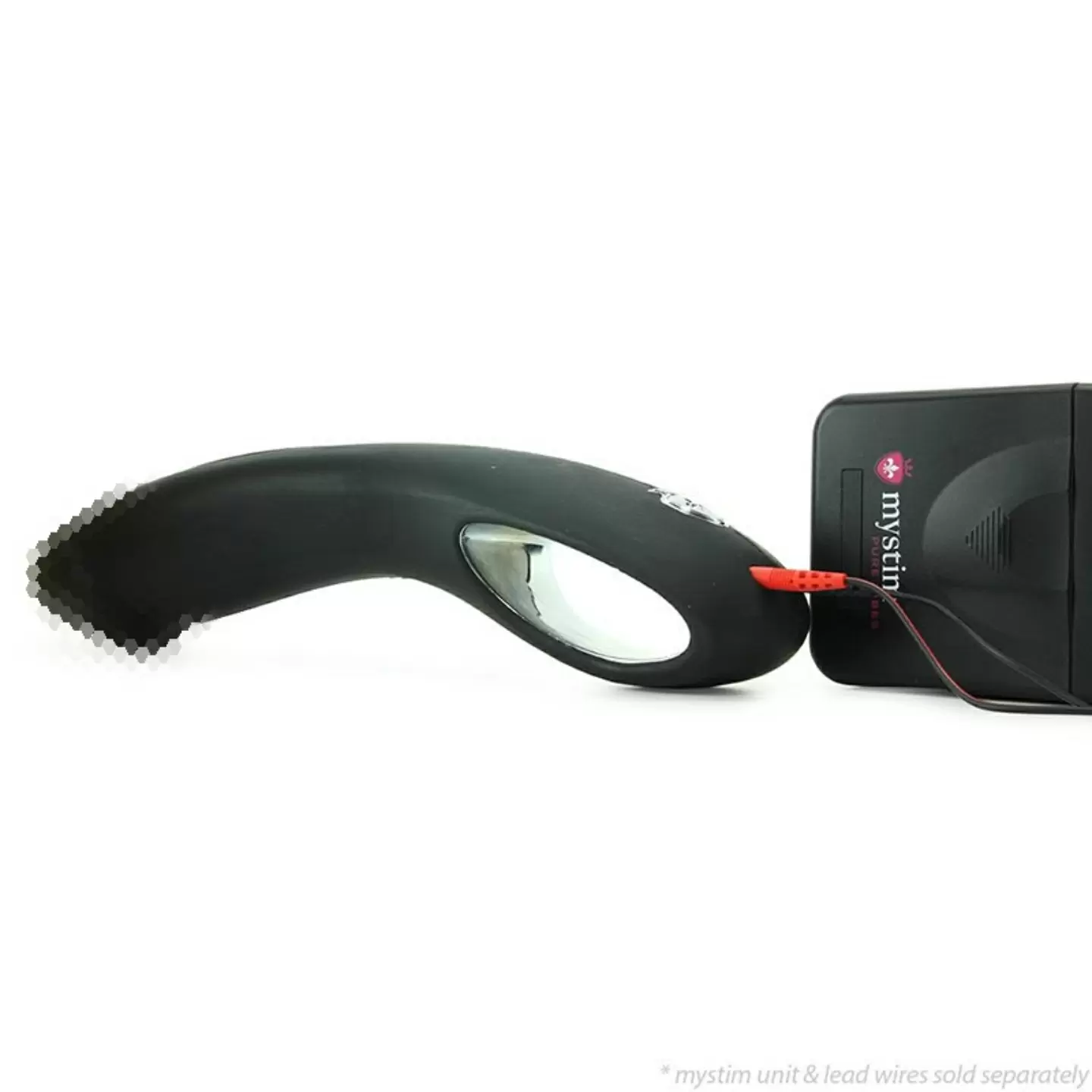 Массажер Charging Chester с электростимуляцией – черный