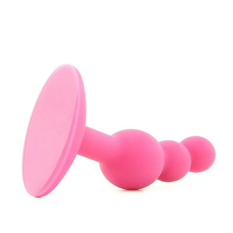 Анальная пробка The Mini's Bubble Small - розовый	