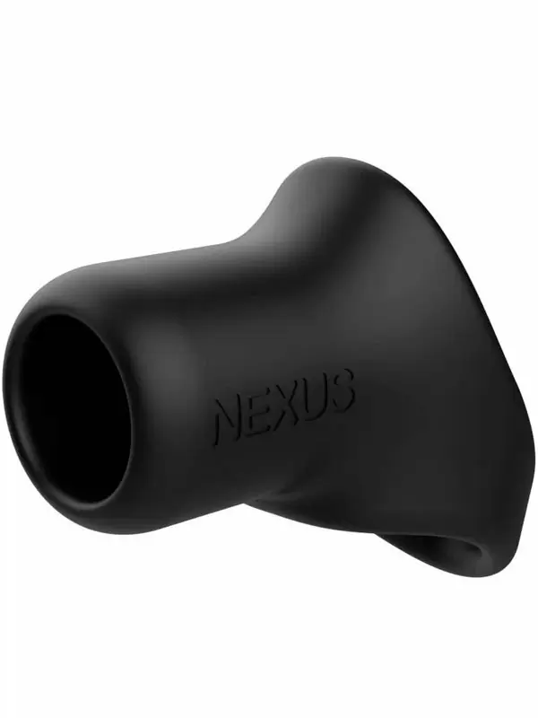 Поддерживающее эрекционное кольцо Nexus RISE, с подхватом мошонки, черное | Он и Она 18+