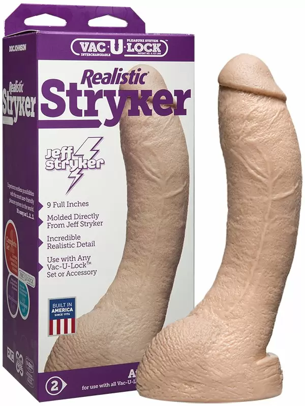 Насадка-реалистик Jeff  Stryker 9,5