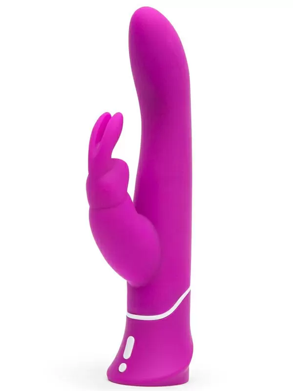 Изогнутый вибратор-кролик Happy Rabbit Curves, 24,1 см, 9 режимов, фиолетовый