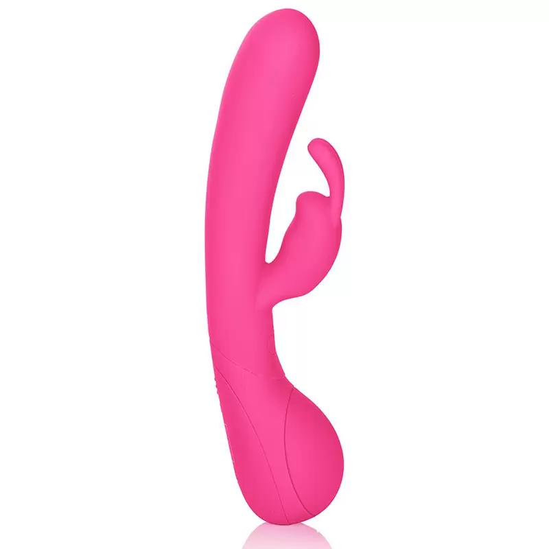 Вибромассажер Impress Rabbit со стимуляцией клитора – розовый