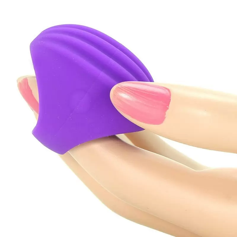 Вибростимулятор клитора на палец Silhouette S2 перезаряжаемый – фиолетовый