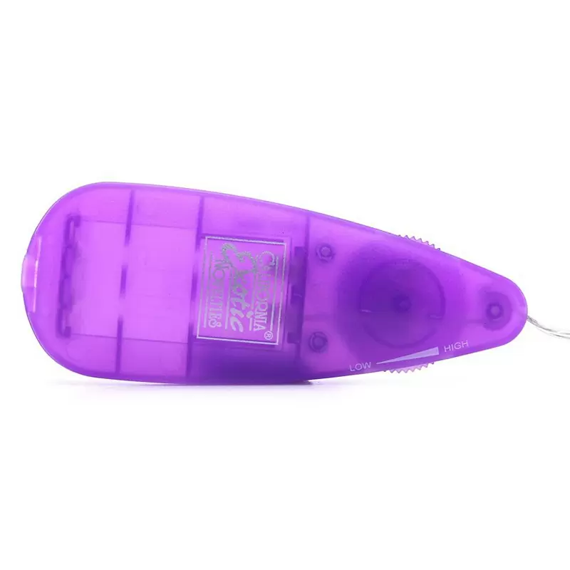 Анальная пробка с вибрацией Booty Glider – фиолетовая