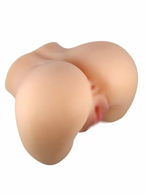 Реалистичный мастурбатор Baile Mila, мини-полуторс вагина-анус, ТПР, телесный