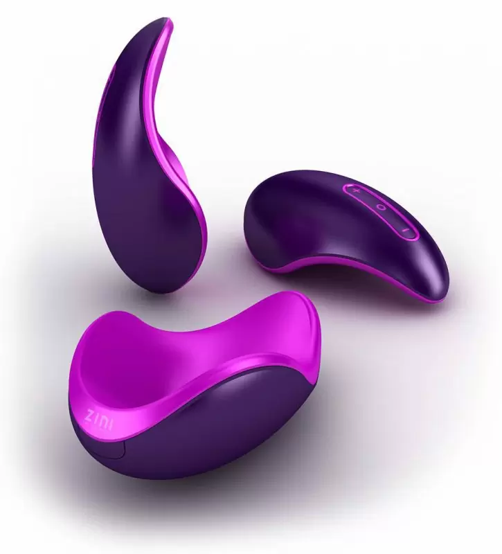 Вибратор для двоих ZINI DEUX - white
