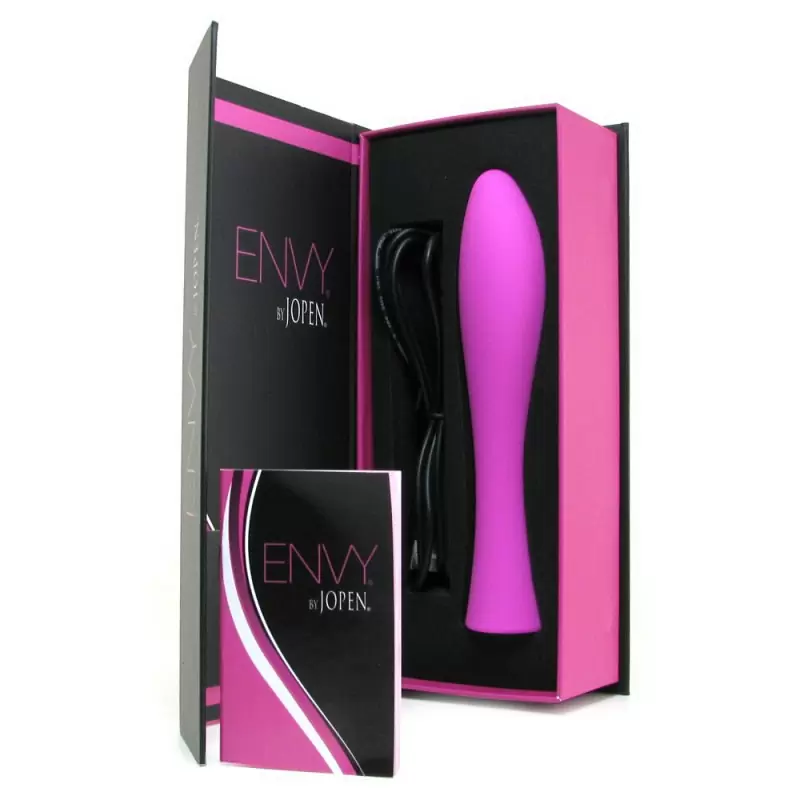 Презаряжаемый вибромассажер Four Envy by Jopen – розовый