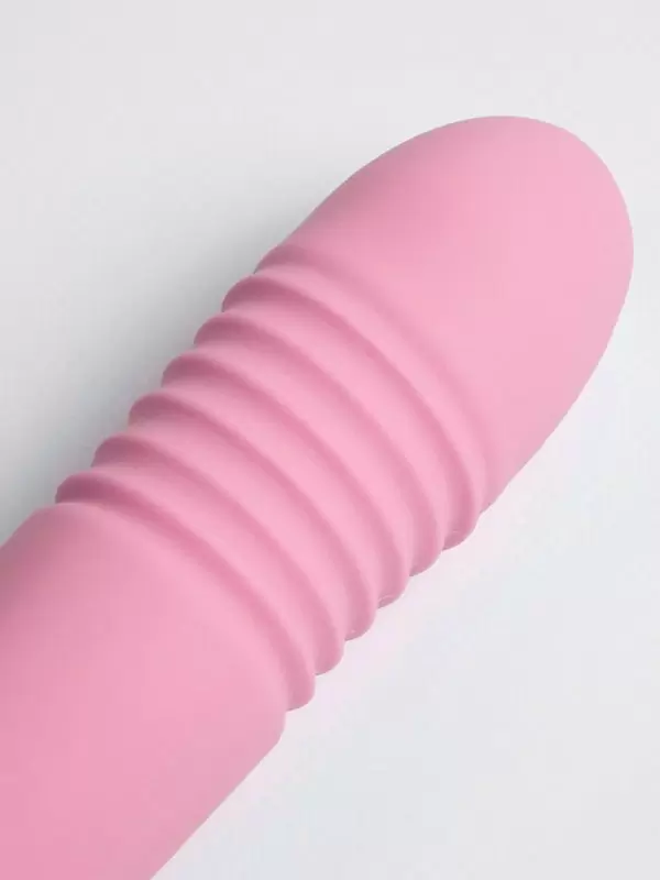 Изогнутый вибратор Youvic, 23,9 см, 10 режимов, силикон, розовый