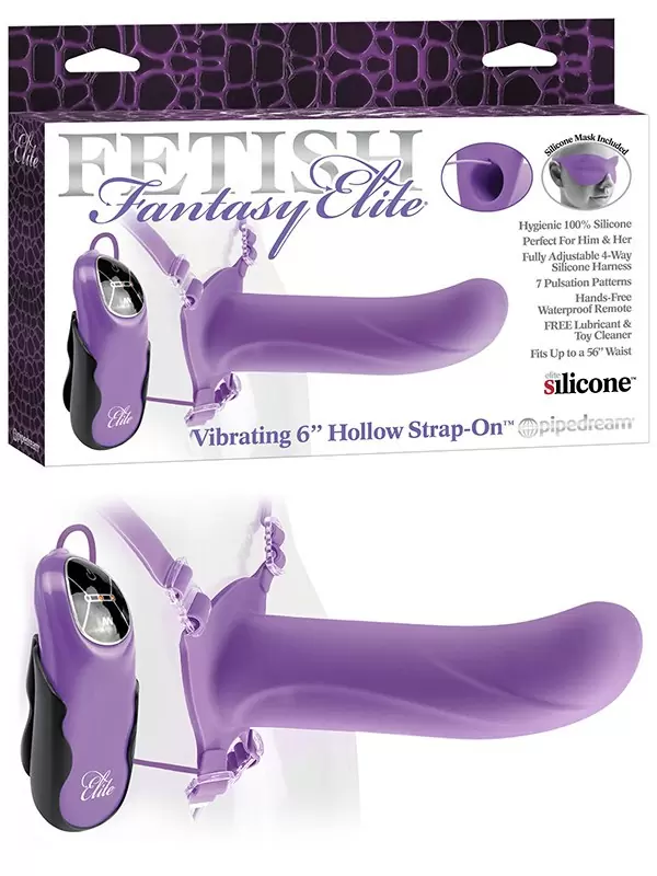 Страпон универсальный с вибрацией 6