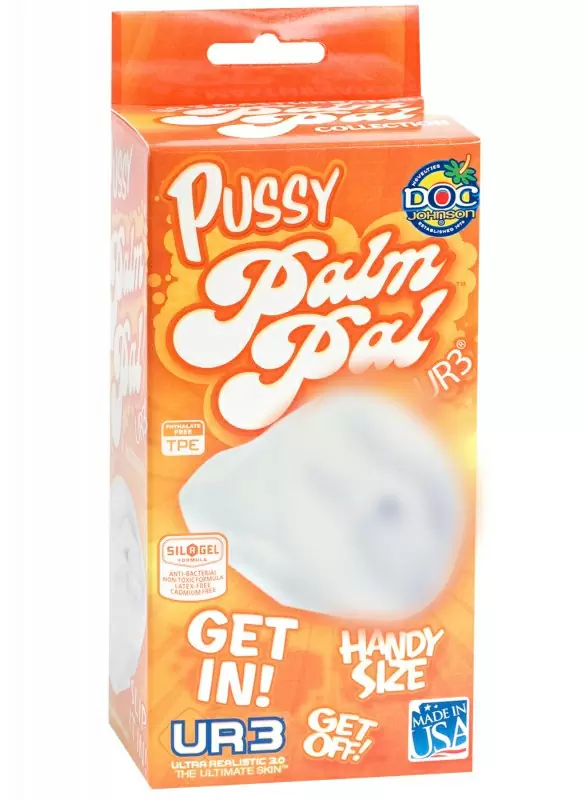 Вагина-мастурбатор Palm Pal - Clear