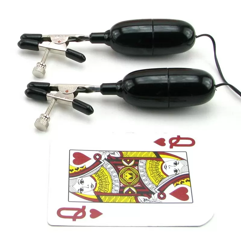Зажимы для сосков Vibrating Nipple Clamps