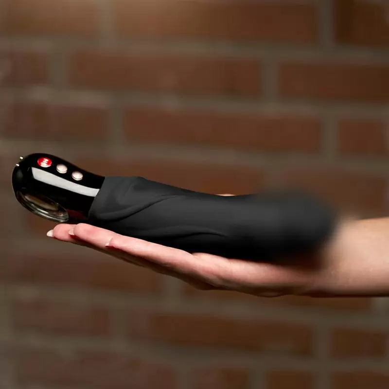 Вибратор-бестселлер Big Boss G5 Black Line – черный: 12 программ вибрации, АБС/медицинский силикон