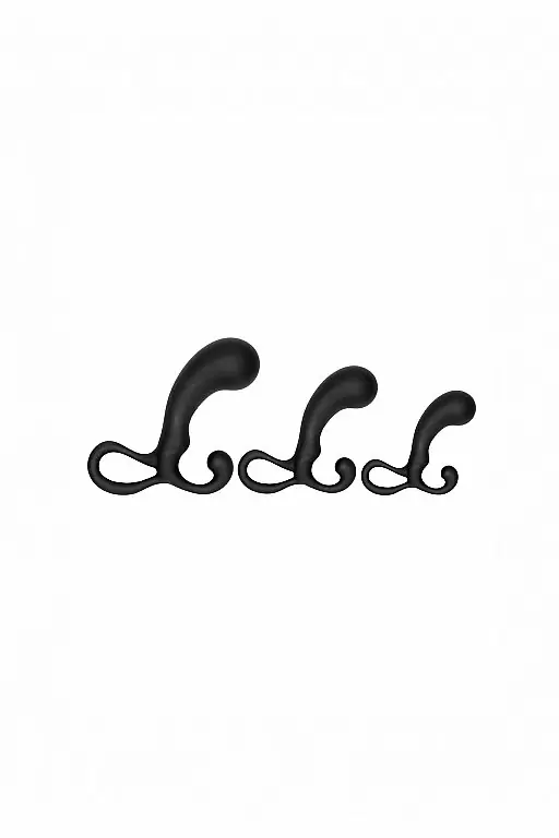 Набор из трех анальных стимуляторов - Piece Prostate Stimulator Set