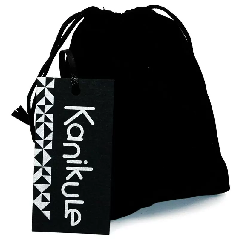 Средняя силиконовая анальная пробка Kanikule Medium с кристаллом – розовый с прозрачным