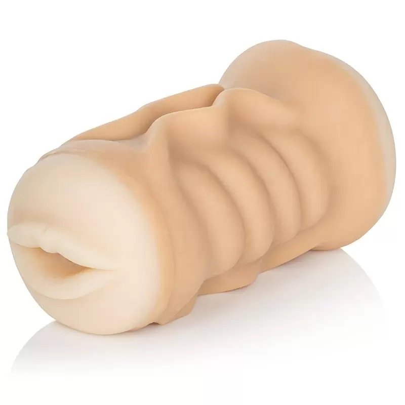 Мастурбатор двусторонний вагина и ротик Vivid Raw Fuck & Suck – телесный