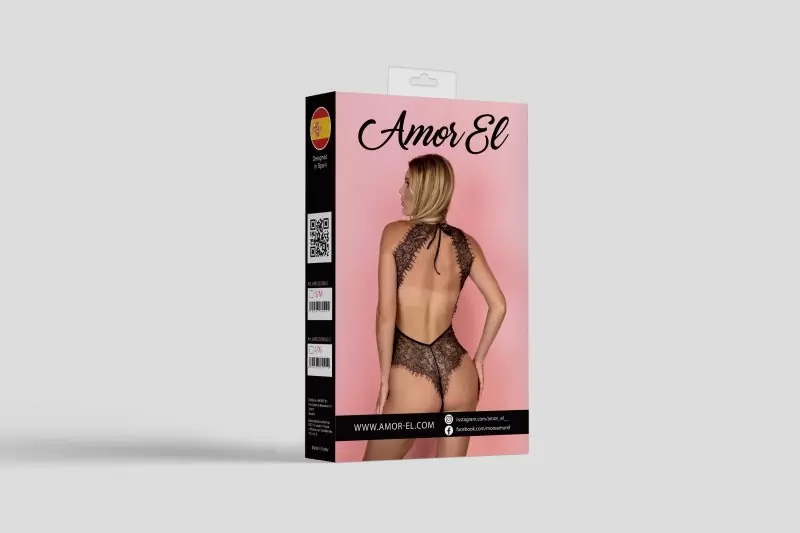 Кружевной боди-комбинезон Siero Amor EL (L/XL)