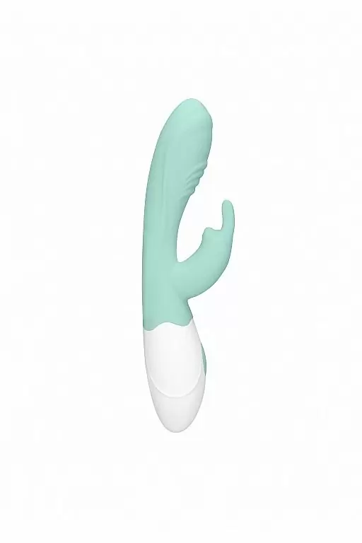 Перезаряжаемый вибратор кролик Juicy (Зеленый)