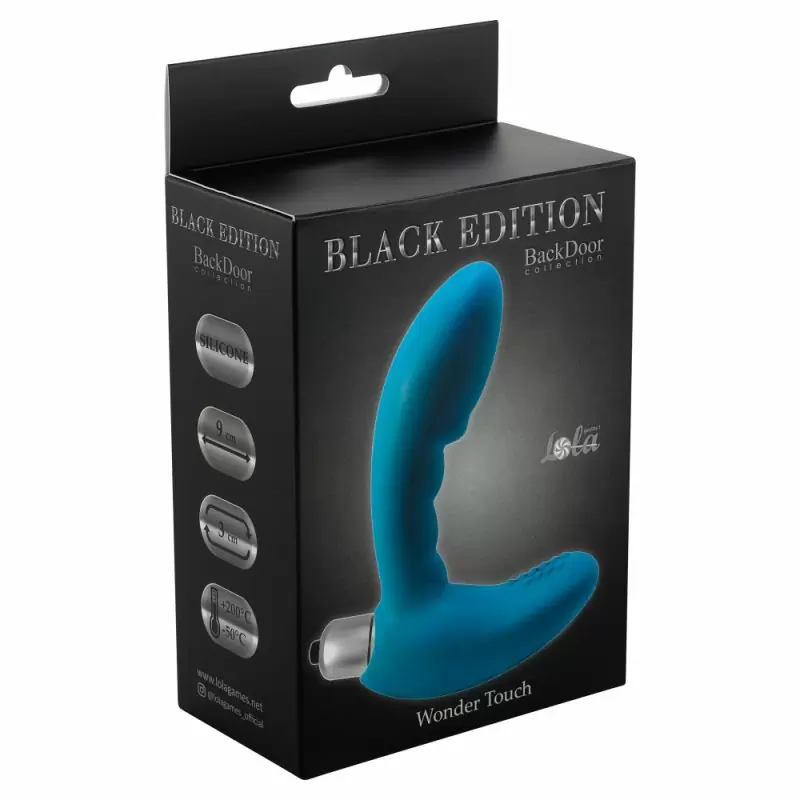 Стимулятор простаты с вибрацией Wonder Touch Aqua 4220-05Lola