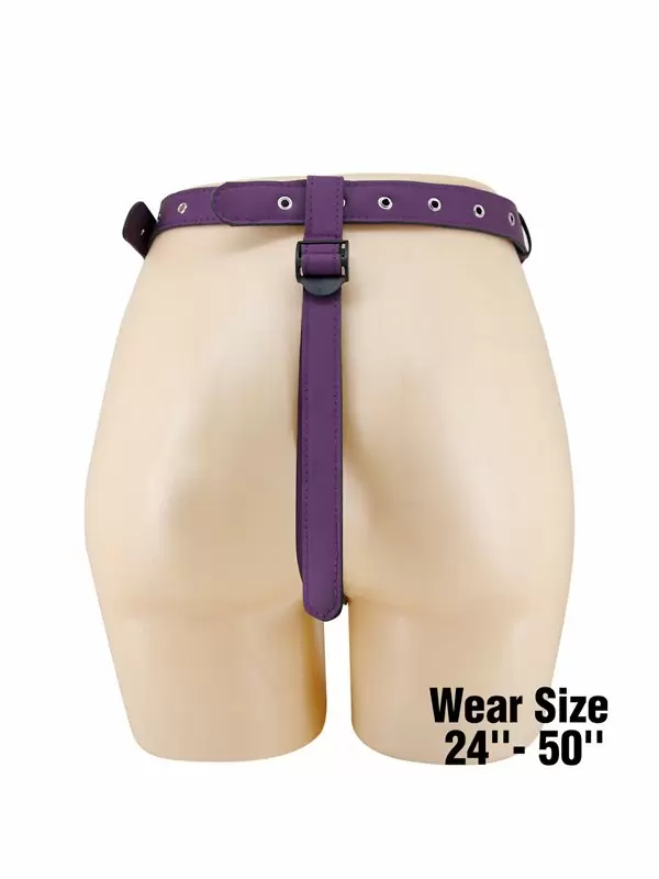 Элегантные трусы для страпона Baile HARNESS BRIEFS, фиолетовые