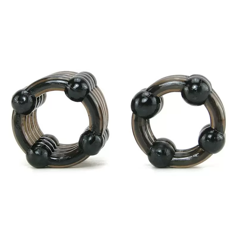 Набор из 2-х эрекционных колец Colt Enhancer Rings – черный