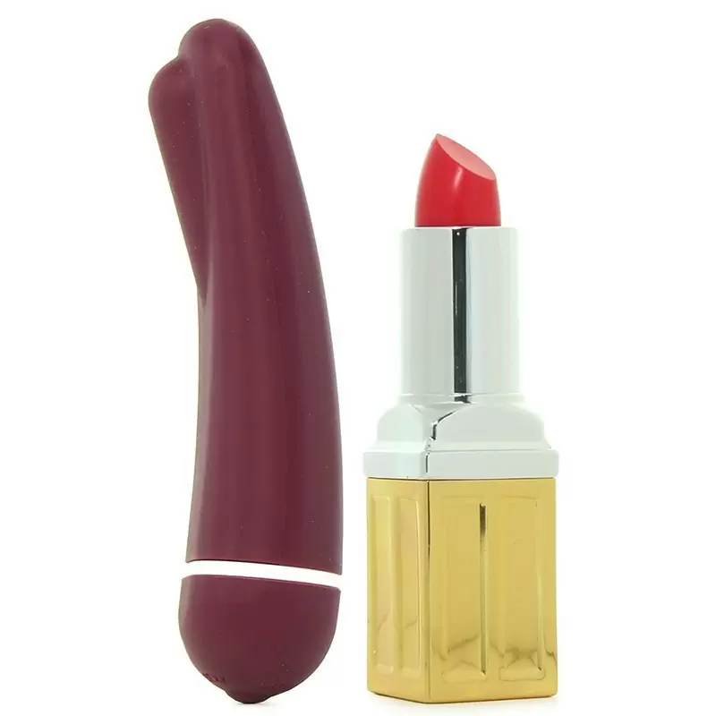 Компактный вибромассажер Intro 1 Mini Travel – сливовый