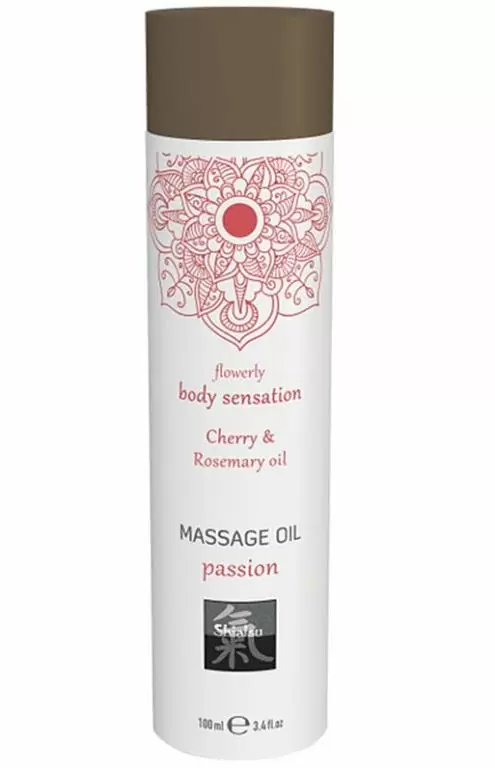 Массажное масло passion - Вишня & масло розмарина 100 мл