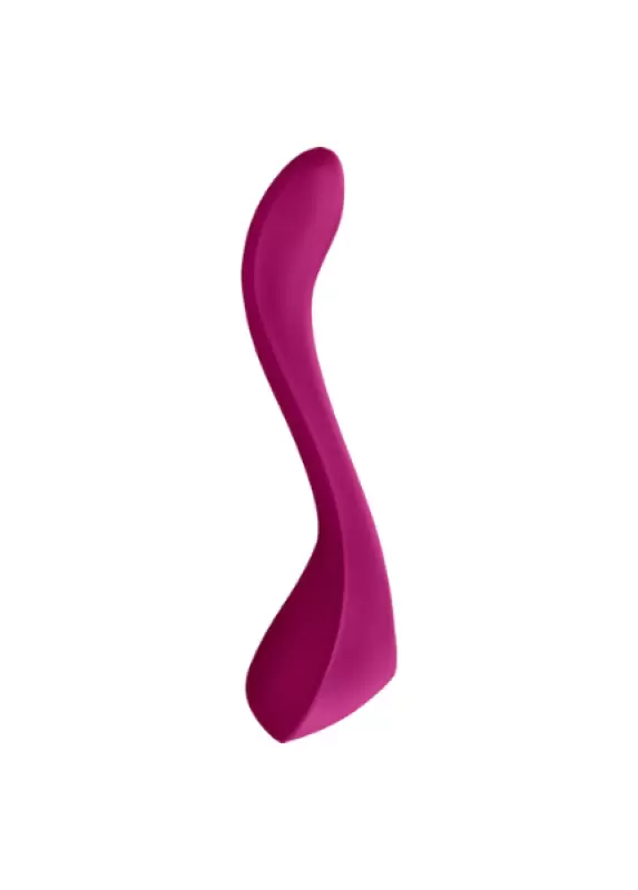 Перезаряжаемый вибромассажер Satisfyer Partner Multifun 2 (Berry)