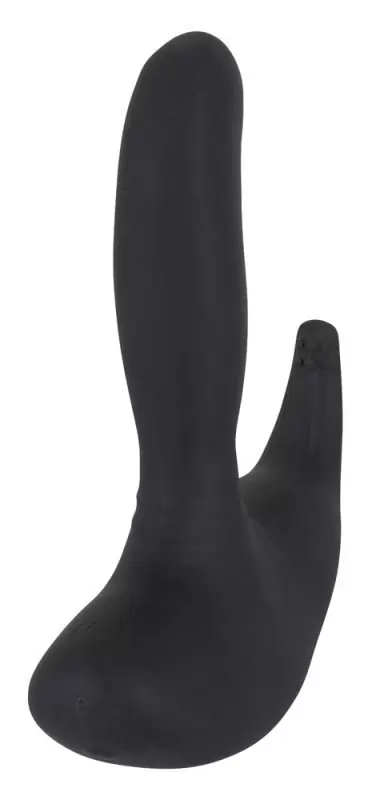 Эргономичный вибростимулятор простаты Rolling Head Vibe - черный