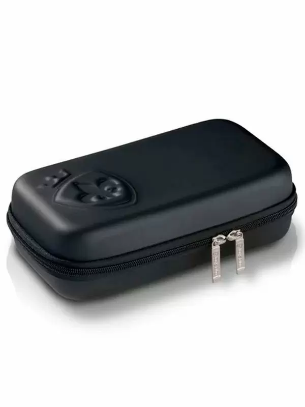 Элегантный вибратор-кролик Mystim Daring Danny с электростимуляцией, 27 см, черный