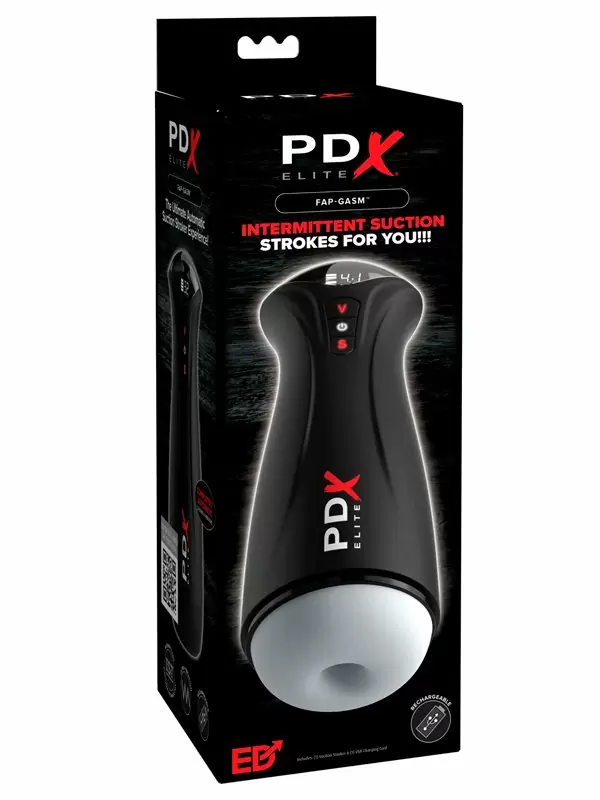 Автоматический мастурбатор Pipedream FAP-GASM, 24,5 см, 5 режимов, ТПР, черный