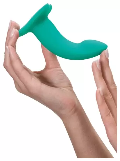 Гибкий фаллоимитатор Fun Factory Limba Flex S, 12 см, силикон, зеленый