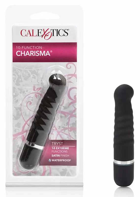 Вибромассажер для G-точки Charisma Tryst спиралевидный – черный