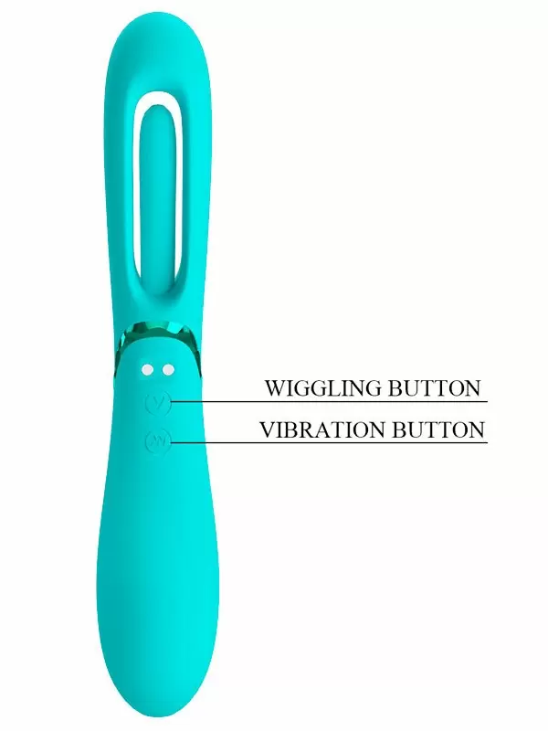 Двухсторонний вибратор Baile LEXIE, 7 режимов, стимуляция G-зоны