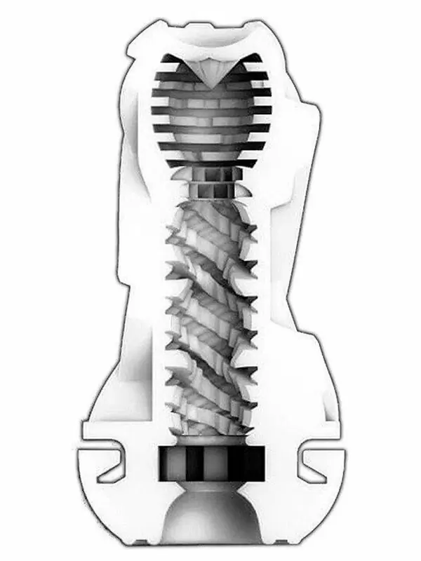 Нереалистичный мастурбатор Tenga Air-Tech Squeeze Gentle, 17 см, ТПЭ, белый