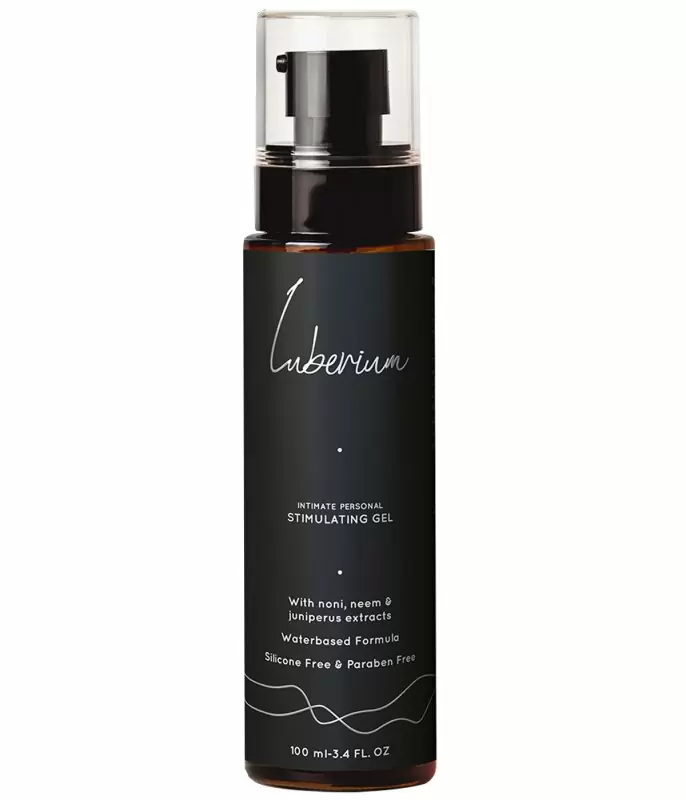 Стимулирующий интимный гель Luberium Stimulating Waterbased, с экстрактами нони, нима и можжевельника, 100 мл