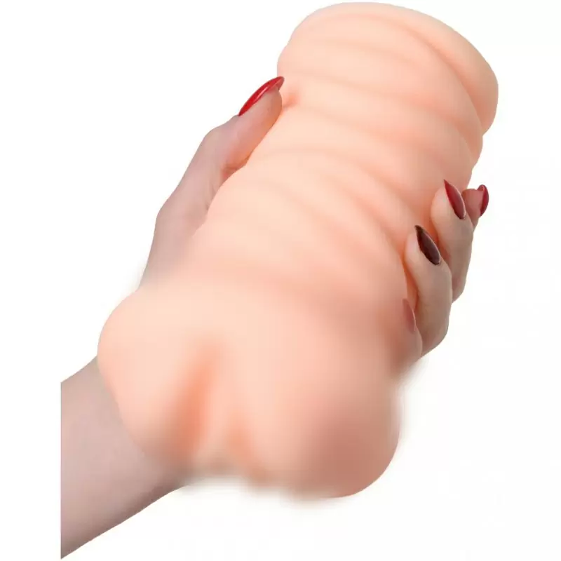 Реалистичный мастурбатор, имитирующий вагину девственницы «Nymph» с вибрацией, 18 см, Kokos