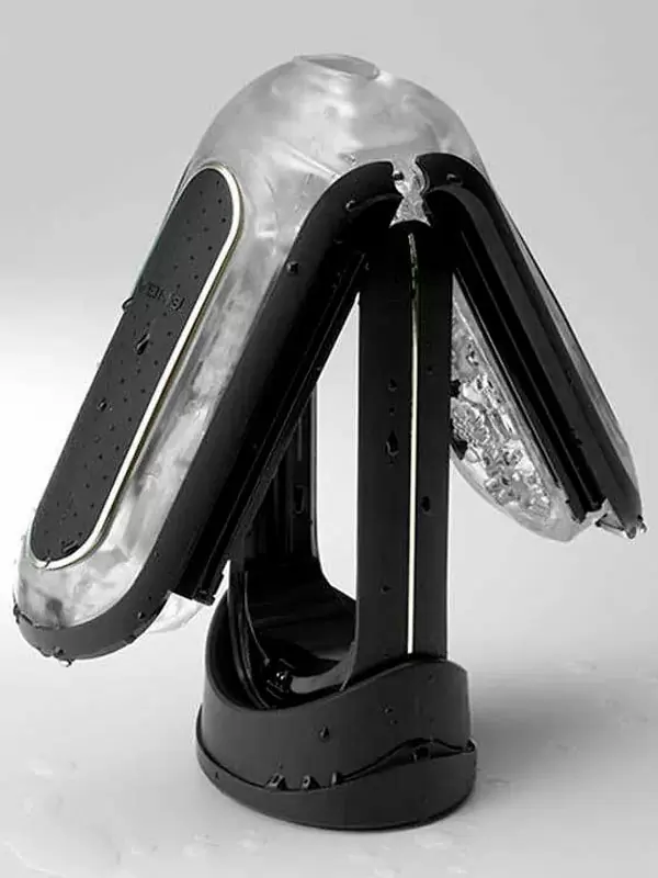 Автоматический мастурбатор Tenga Flip Zero, два вибрирующих ядра, 18 см, черный