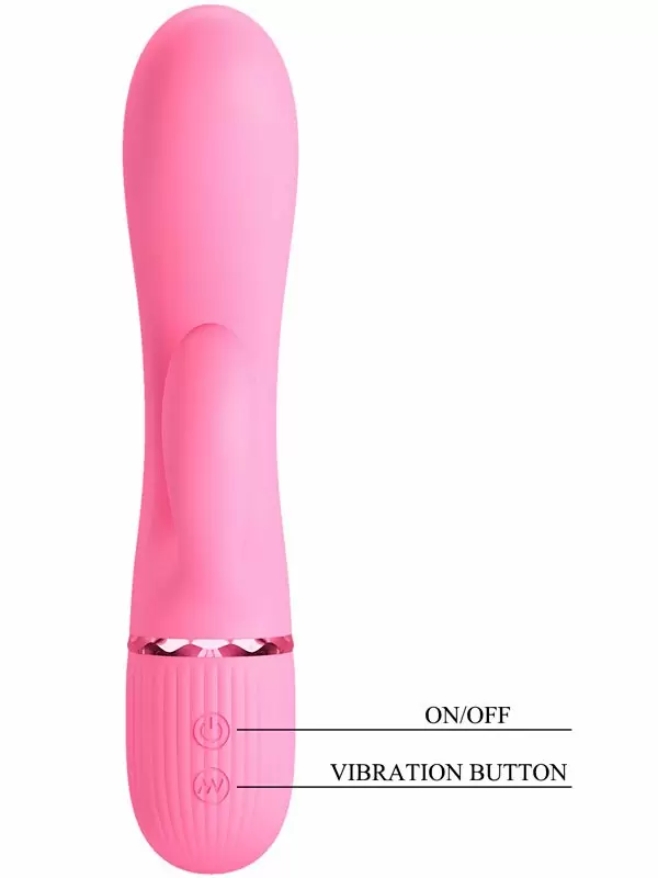 Вибратор-кролик Baile Marski, стимуляция G-зоны, 10 режимов