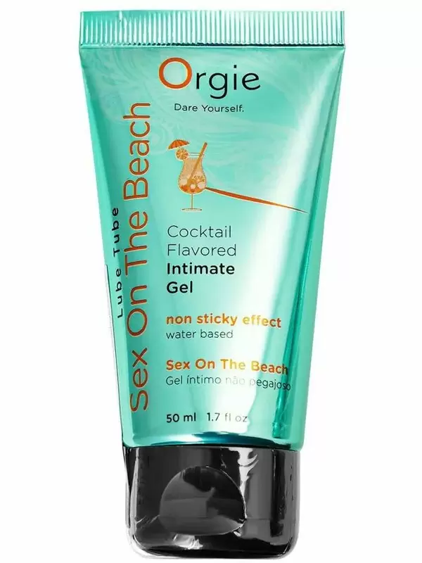 Интимный гель Orgie Lube Tube на водной основе, со вкусом коктейля секс на пляже, 50 мл