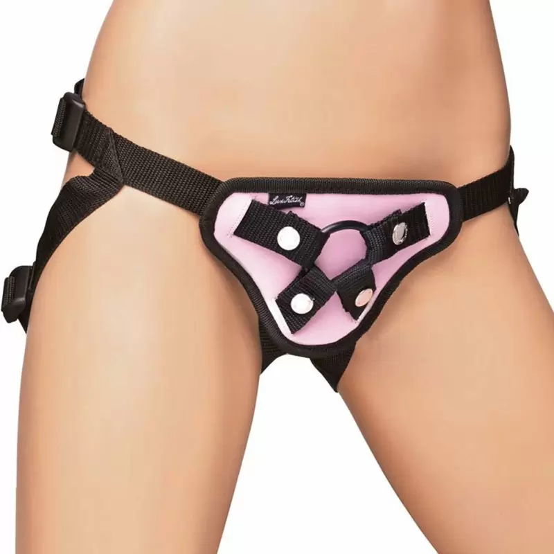 Трусики-джоки для страпона Pretty In Pink Strap-On Harness – розовый