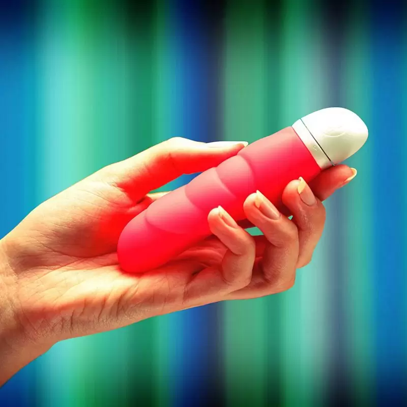 Компактный вибратор Fun Factory Jam, 12,7 см, силикон, оранжевый