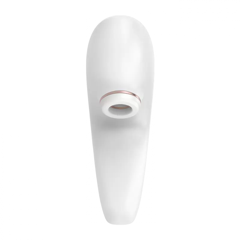 Вакуумно-волновой вибратор для пар Satisfyer Pro 4 Couples, 11,5 см, 10 режимов, белый с золотом