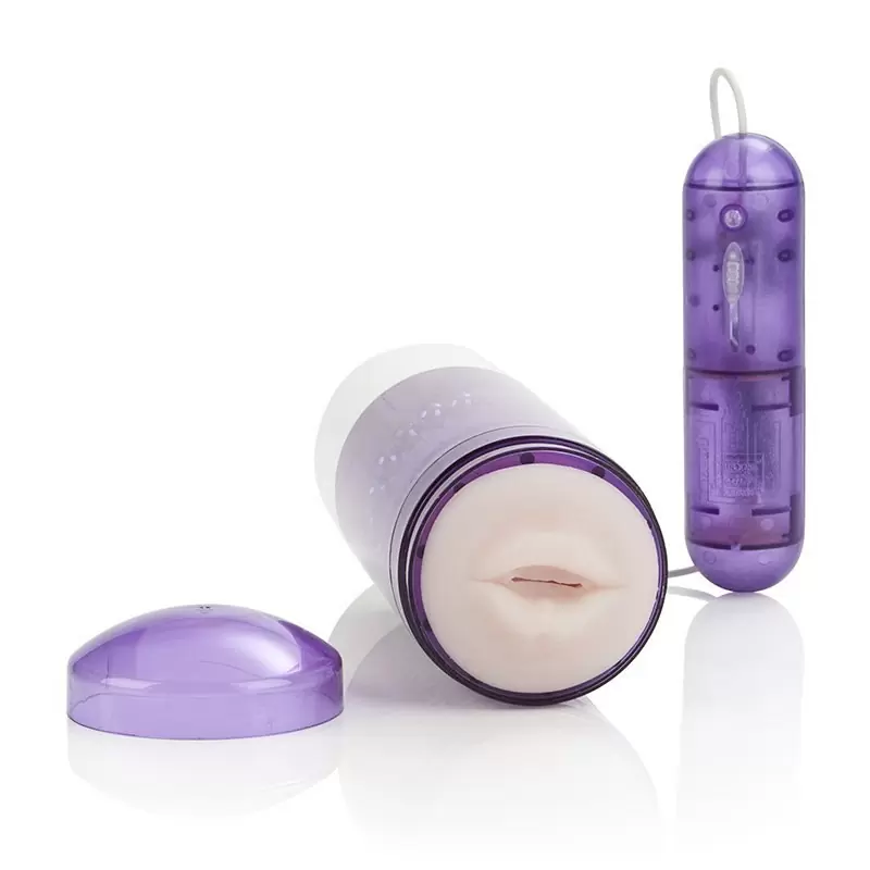 Мастурбатор ротик Optimum Power Blow Job Stroker автоматический – фиолетовый