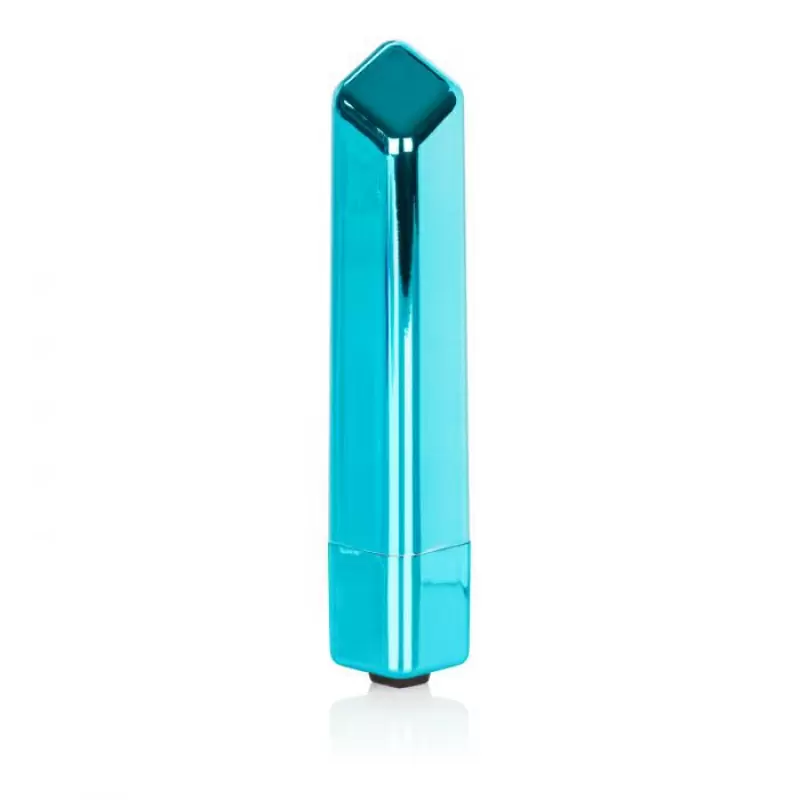 Вибропуля Calexotics Krōma Bullet Vibrator Teal - голубой