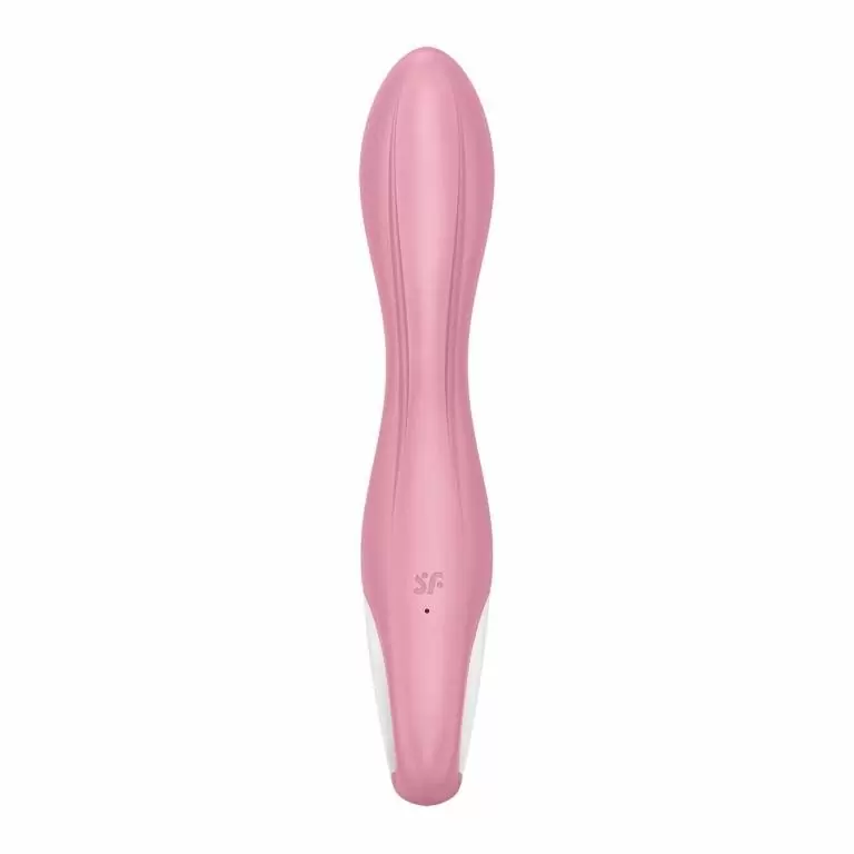 Надувающийся вибратор Air Pump Vibrator 2, технология Air Pump, 12 режимов, розовый