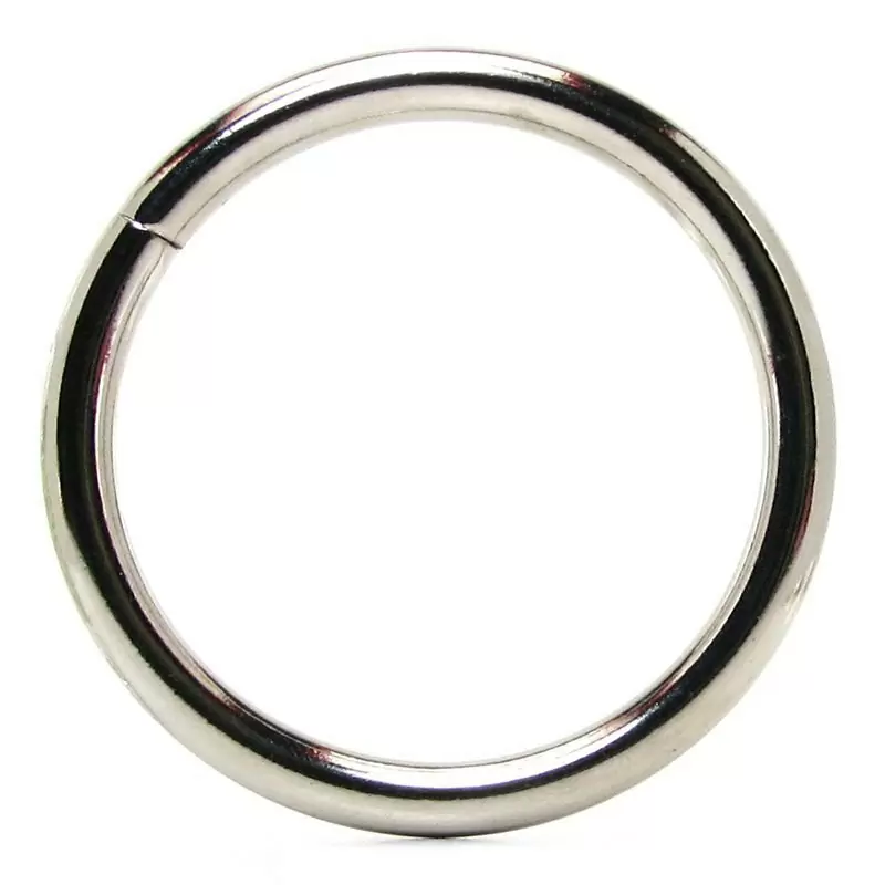 Стальное эрекционное кольцо Steel Cock Ring  2” – серебристый