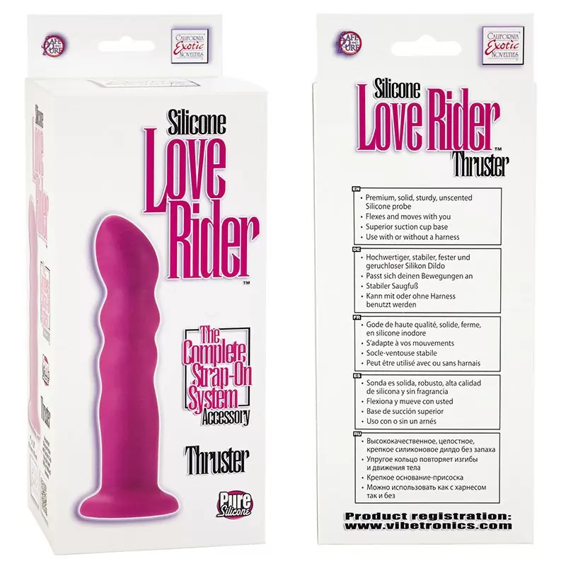 Фаллоимитатор Love Rider Thruster розовый