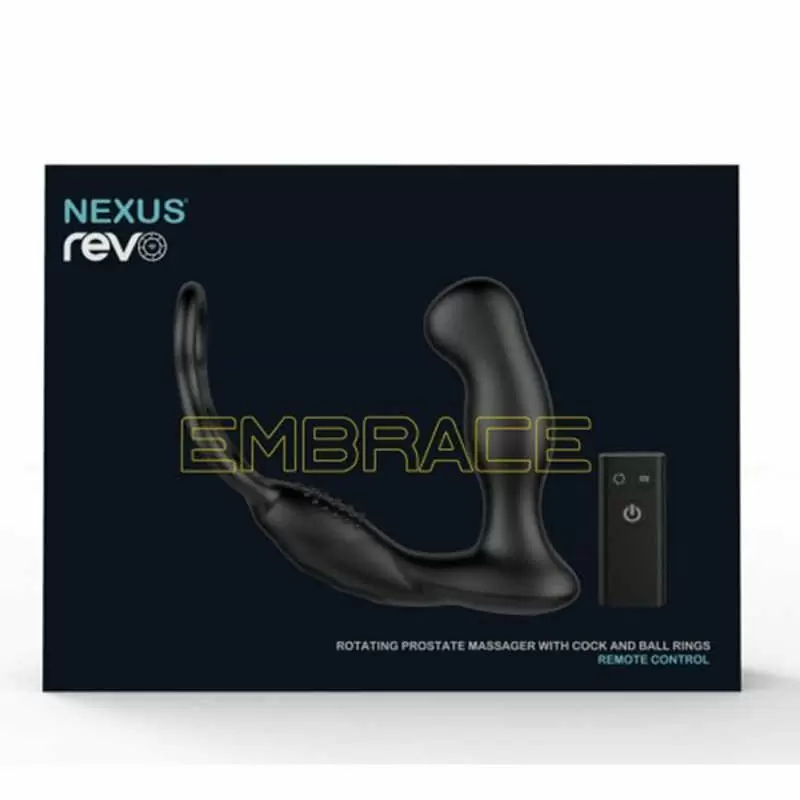 Вибромассажер простаты Nexus Revo Embrace с вращающейся головкой