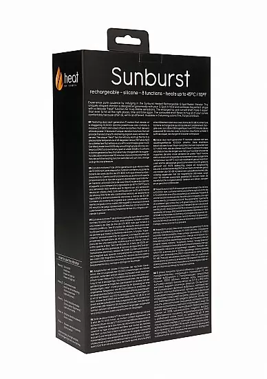 Вибратор-кролик с функцией нагрева Sunburst Rechargeable Heating G-Spot Rabbit