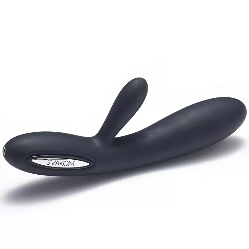 Вибромассажер Lester с функцией подогрева, интеллектуальный режим – черный